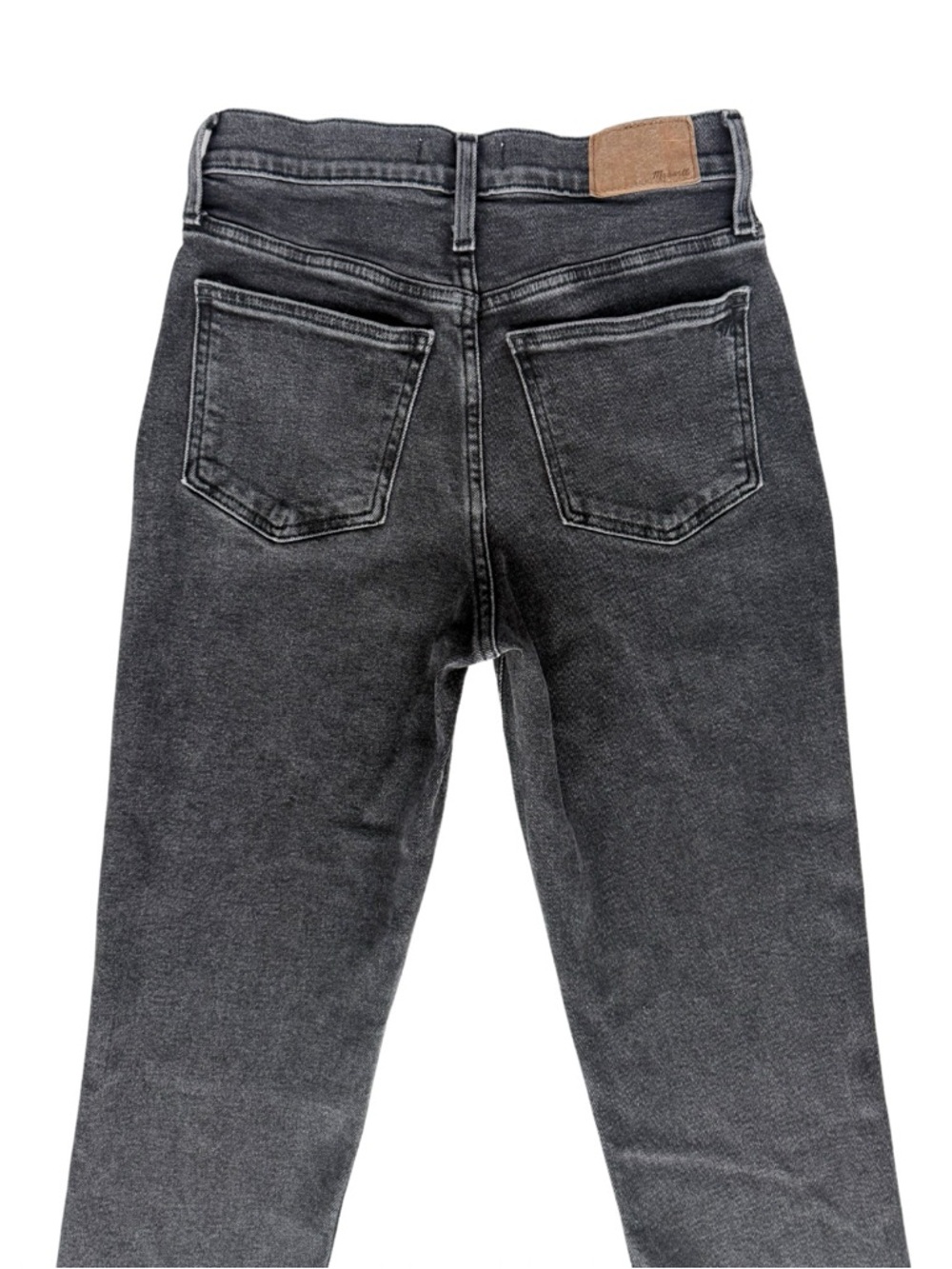 Madewell Perfect Vintage Jeans Black High Rise Straight Leg Women’s 25 - Picture 4 of 7